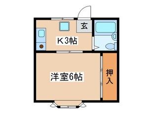 ハイツ恵の物件間取画像